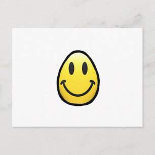 Cartes Pour Fêtes Annuelles Oeuf Visage