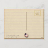 Cartes Pour Fêtes Annuelles Oeufs de lapin de Pâques (Dos)