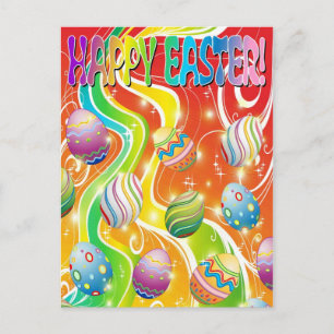 Cartes Pour Fêtes Annuelles Oeufs de Pâques Design ornemental