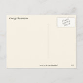 Cartes Pour Fêtes Annuelles Oeufs de Pâques et violets (Dos)