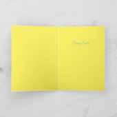 Cartes Pour Fêtes Annuelles Œufs de Pâques Pastel Pâques (Intérieur)