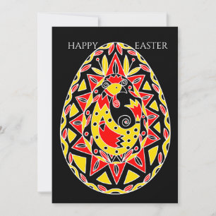 Cartes Pour Fêtes Annuelles Oeufs de Pâques Pysanky
