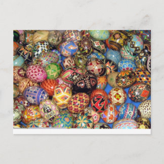 Cartes Pour Fêtes Annuelles OEufs de Pâques ukrainiens