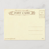 Cartes Pour Fêtes Annuelles Oeufs de pâques vintages (Dos)