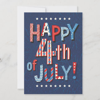 Cartes Pour Fêtes Annuelles Œuvre d'art du 14 juillet Célébration patriotique