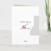 Cartes Pour Fêtes Annuelles Offre et plaisir (Dos)