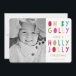 Cartes Pour Fêtes Annuelles Oh by Golly | Holiday<br><div class="desc">Photographies fournies avec la permission de ©Melissa Stallings Photographie Pour plus de couleurs et de styles visitez notre boutique!</div>