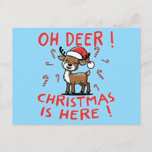 Cartes Pour Fêtes Annuelles Oh Deer Christmas ici