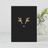 Cartes Pour Fêtes Annuelles Oh Deer Playful Artistic Expression (Debout devant)