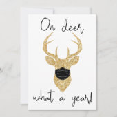 Cartes Pour Fêtes Annuelles Oh Mon Dieu, Quel An ! Noël drôle (Devant)