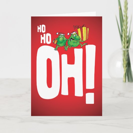 Cartes Pour Fêtes Annuelles Oh! Noël (Devant)