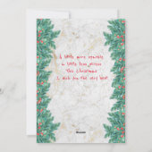 Cartes Pour Fêtes Annuelles Oh Par Golly Holly Jolly (Dos)