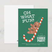 Cartes Pour Fêtes Annuelles Oh Quel Amusant ! (Devant / Derrière)