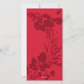 Cartes Pour Fêtes Annuelles Oh Quelle Amusement Rouge De Noël Clair (Dos)