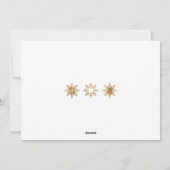 Cartes Pour Fêtes Annuelles Oh quelle année ! Année d'évaluation Gold White 2 (Dos)