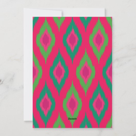 Cartes Pour Fêtes Annuelles Oh Quelle Joie (Dos)