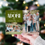 Cartes Pour Fêtes Annuelles Oh Viens Laissez-Nous L'Adorer OLIVE Christian 2 P<br><div class="desc">Vous cherchez la meilleure façon de partager votre foi et votre esprit de fête ce Noël? Notre carte de Noël chrétienne 'Oh Come Let Us Adore Him' est là pour rendre vos célébrations spéciales. Affichez vos souvenirs chéris avec des emplacements pour les photos portraitiennes et paysagistes. Ajoutez le nom de...</div>