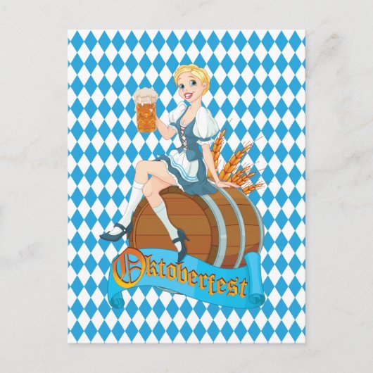 Cartes Pour Fêtes Annuelles Oktoberfest (Devant)