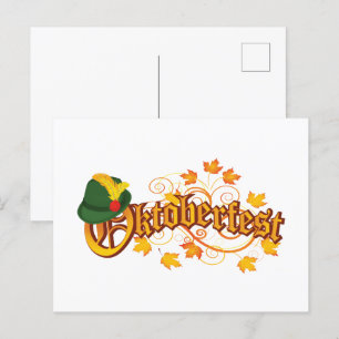 Cartes Pour Fêtes Annuelles Oktoberfest