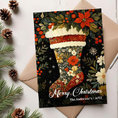 Cartes Pour Fêtes Annuelles Old Fashioned Christmas Stocking Printable