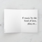 Cartes Pour Fêtes Annuelles Old-fashioned Romance (Intérieur)