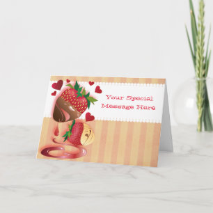Cartes Pour Fêtes Annuelles Olde Time Candy Dipped Strawberries