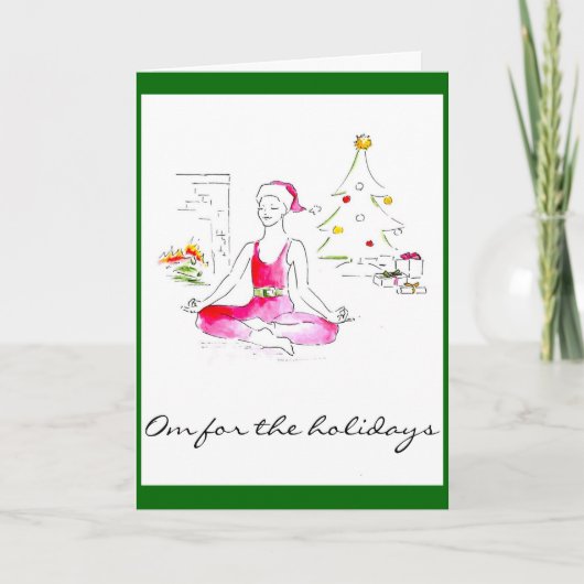 Cartes Pour Fêtes Annuelles Om For the Holidays Greeting Card (Devant)