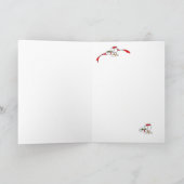 Cartes Pour Fêtes Annuelles Om For the Holidays Greeting Card (Intérieur)