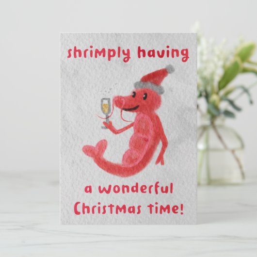 Cartes Pour Fêtes Annuelles On se réjouit d'avoir un merveilleux Noël ! (Debout devant)