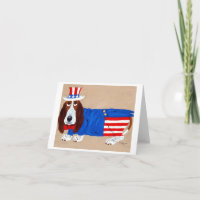 Oncle Sam Basset Hound
