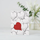 Cartes Pour Fêtes Annuelles Onion Hearts Valentine Illustration (Debout devant)
