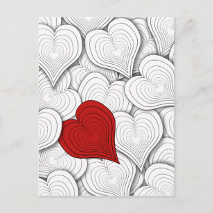 Cartes Pour Fêtes Annuelles Onion Hearts Valentine Illustration