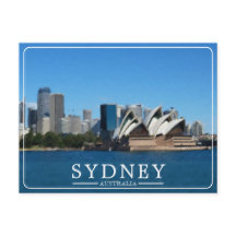 Opéra de Sydney Australie Vintage