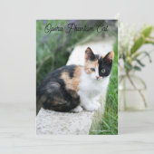 Cartes Pour Fêtes Annuelles Opera Phantom Chat (Debout devant)