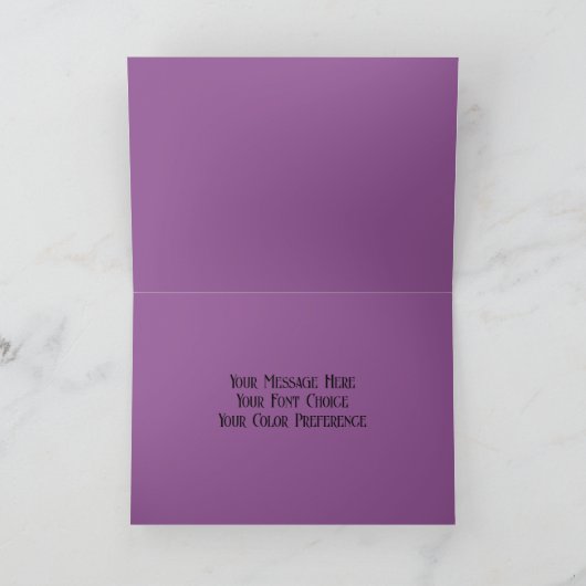 Cartes Pour Fêtes Annuelles Or Joie Lavande Violet (Intérieur)