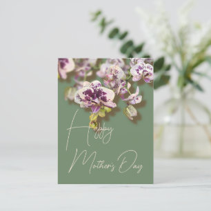 Cartes Pour Fêtes Annuelles Orchidées Floral Bonne fête des mères