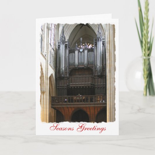 Cartes Pour Fêtes Annuelles Orgue Saint-Clotilde (Devant)