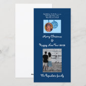 Cartes Pour Fêtes Annuelles Ornement (Devant / Derrière)