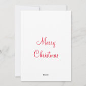 Cartes Pour Fêtes Annuelles Ornement (Dos)