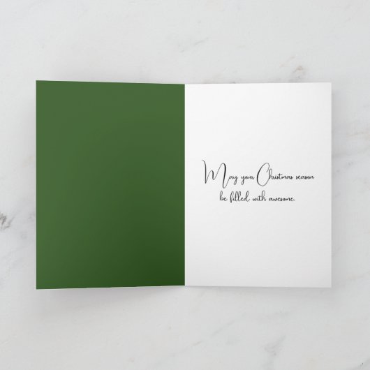 Cartes Pour Fêtes Annuelles Ornement de cerf en verre de Noël (Intérieur)