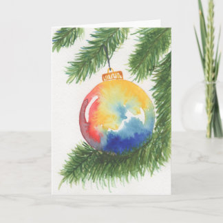 Cartes Pour Fêtes Annuelles Ornement de Noël