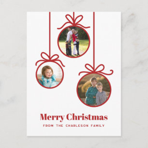 Cartes Pour Fêtes Annuelles Ornement de Noël 3 Photo