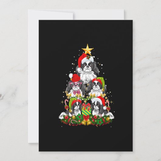 Cartes Pour Fêtes Annuelles Ornement de Noël pour arbre de lumières de Chin Ja (Devant)