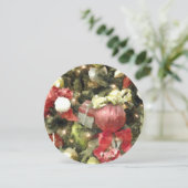 Cartes Pour Fêtes Annuelles Ornements de Noël (Debout devant)