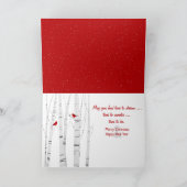 Cartes Pour Fêtes Annuelles Ornements de Noël en neige (Intérieur)