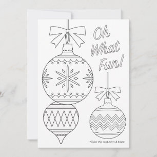 Cartes Pour Fêtes Annuelles Ornements de Noël pour adultes