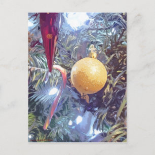 Cartes Pour Fêtes Annuelles Ornements de vacances d'hiver