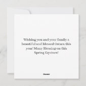 Cartes Pour Fêtes Annuelles Ostara Star Pentacle Spring Equinox Eostre Wicca (Dos)