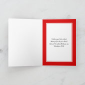 Cartes Pour Fêtes Annuelles OUGANDA FLAG | Pudding de Noël | Festif (Intérieur)