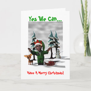 Cartes Pour Fêtes Annuelles Oui nous pouvons…, avoir un Joyeux Noël !
